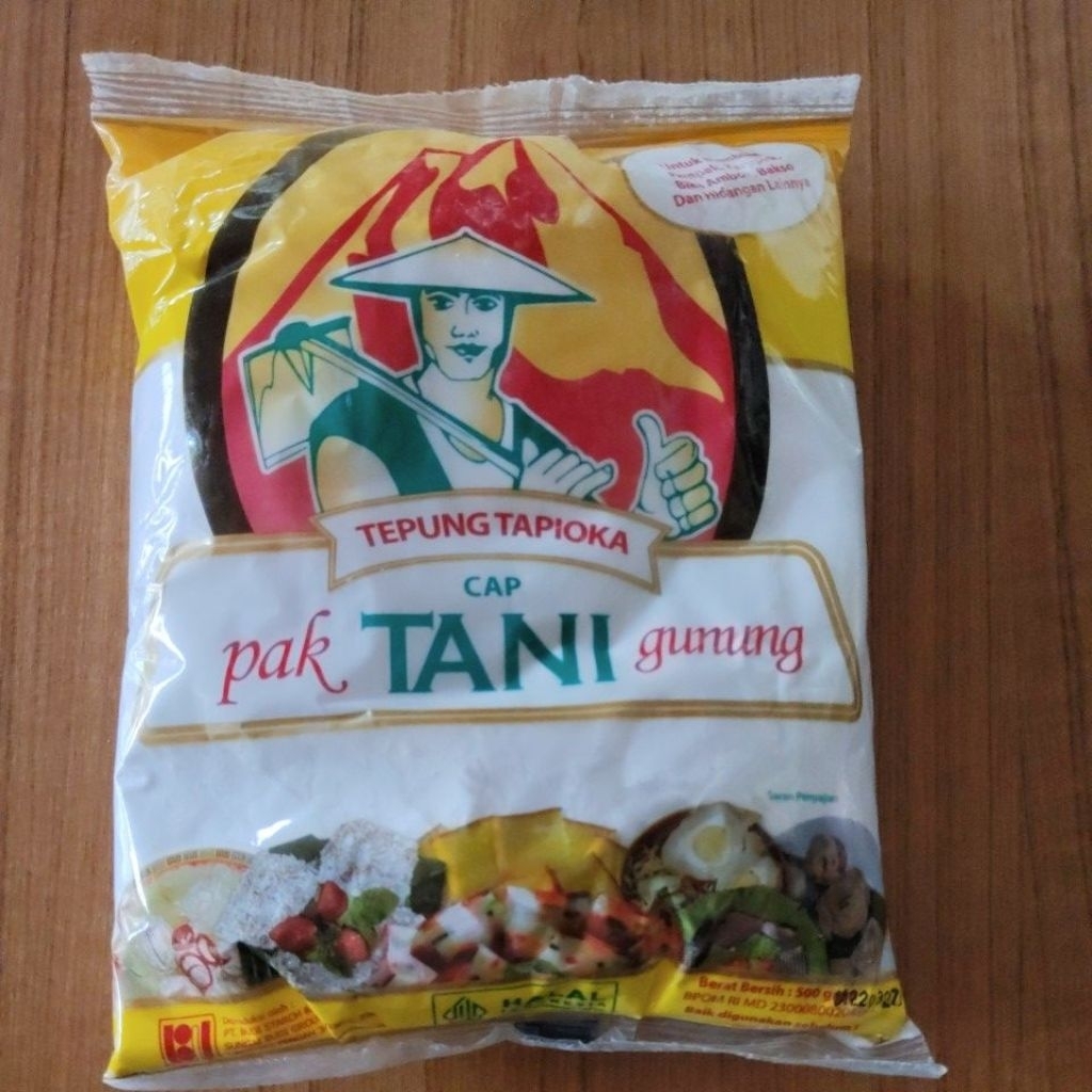 

Tepung tapioka pak tani gunung 500gr