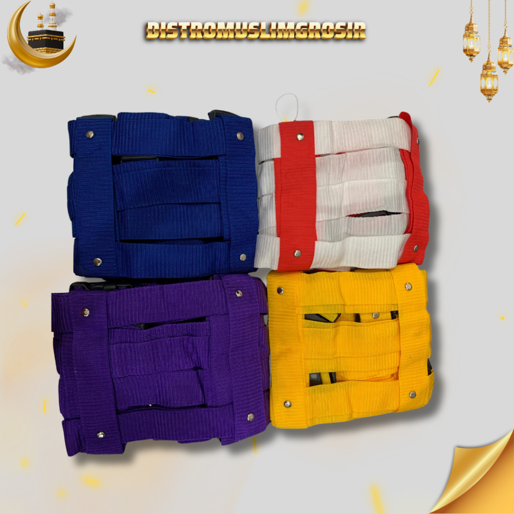 BISBAN TALI PENGAMAN KOPER MERAH PUTIH HAJI UMROH/ALL COLOR