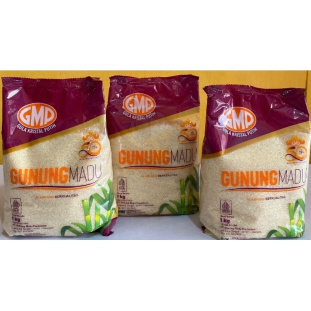 

1kg gula tebu kristal putih Gm premium
