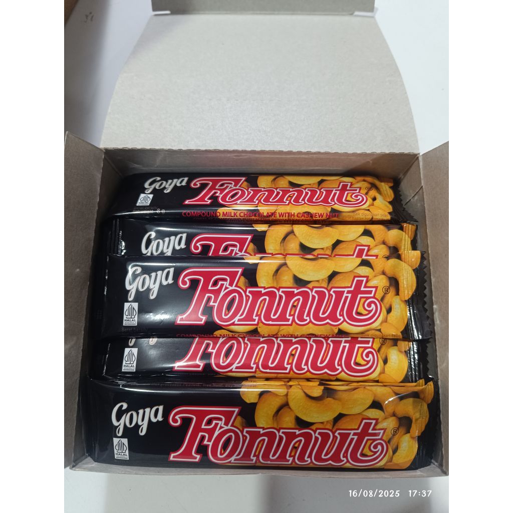 

Cokelat batang Fonnut (24 pcs x 8 gr)