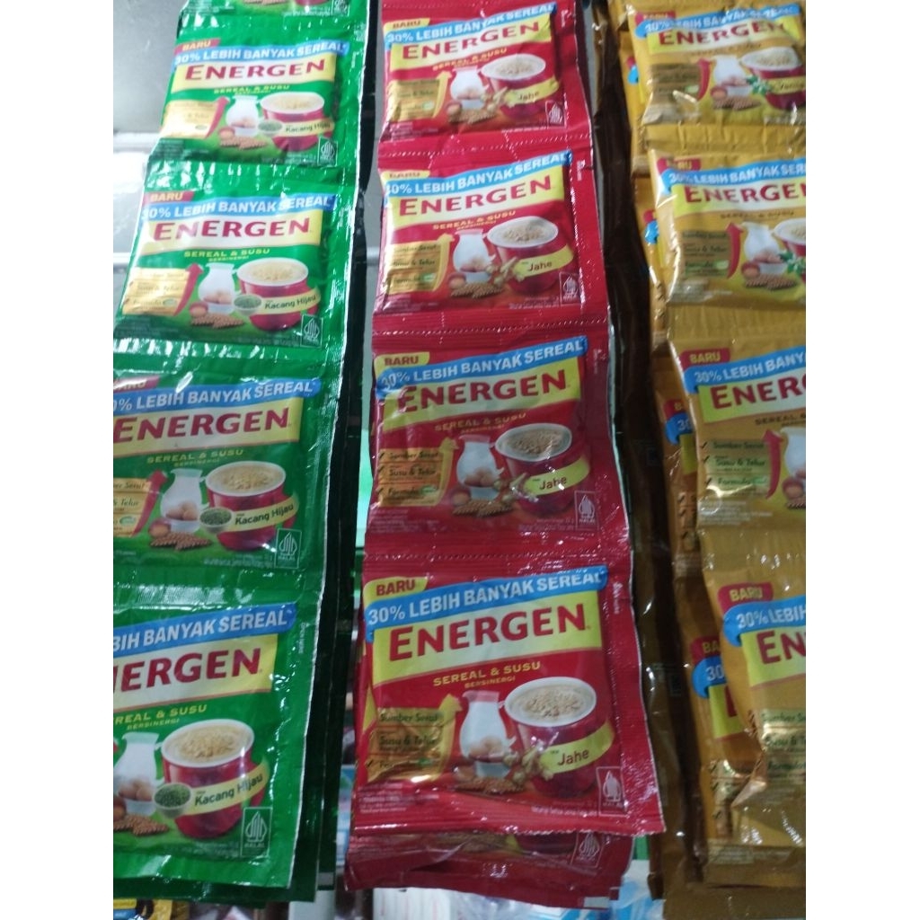 

Energen aneka rasa renceng isi 10 sachet