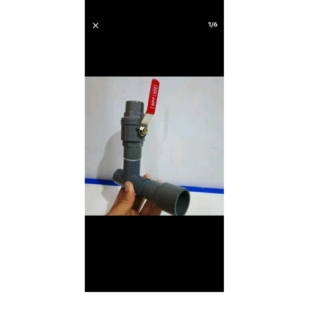 venturi kolam ikan koi ukuran 1inc