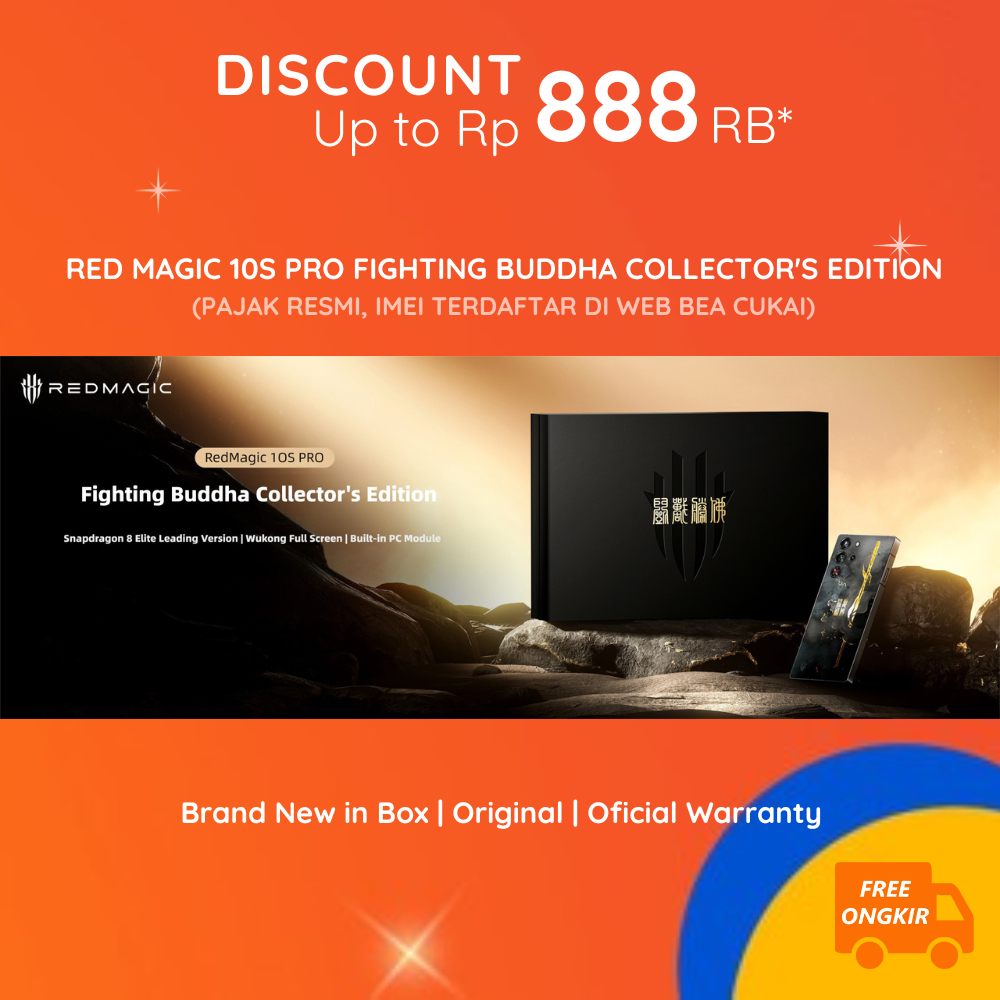 Nubia RED MAGIC 10S Pro 5G 16GB+512GB Fighting Buddha Collector's Edition - China ROM