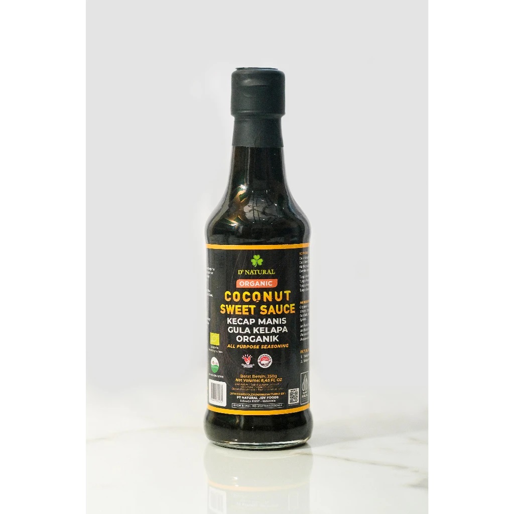 

Organic Coconut Sweet Sauce 250gr - D'Natural Joy