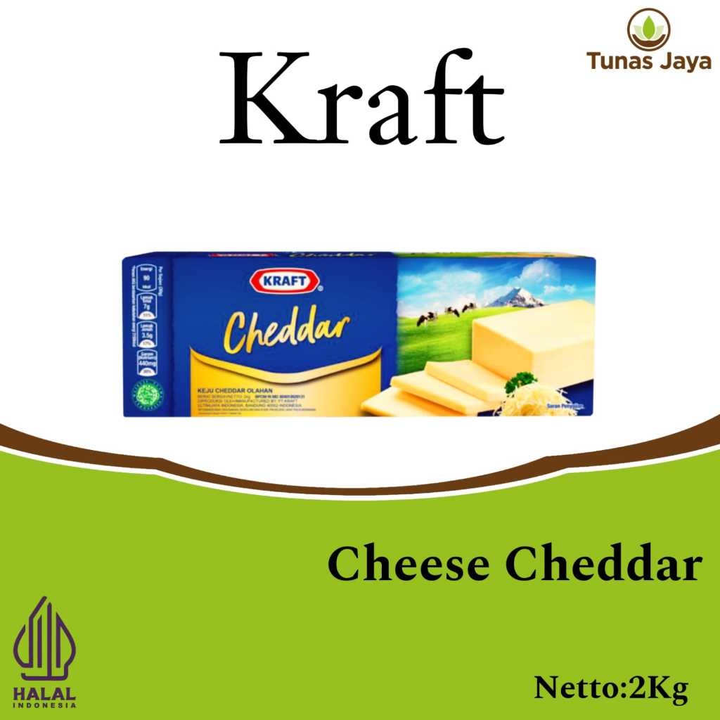 

Kraft Cheddar 2kg
