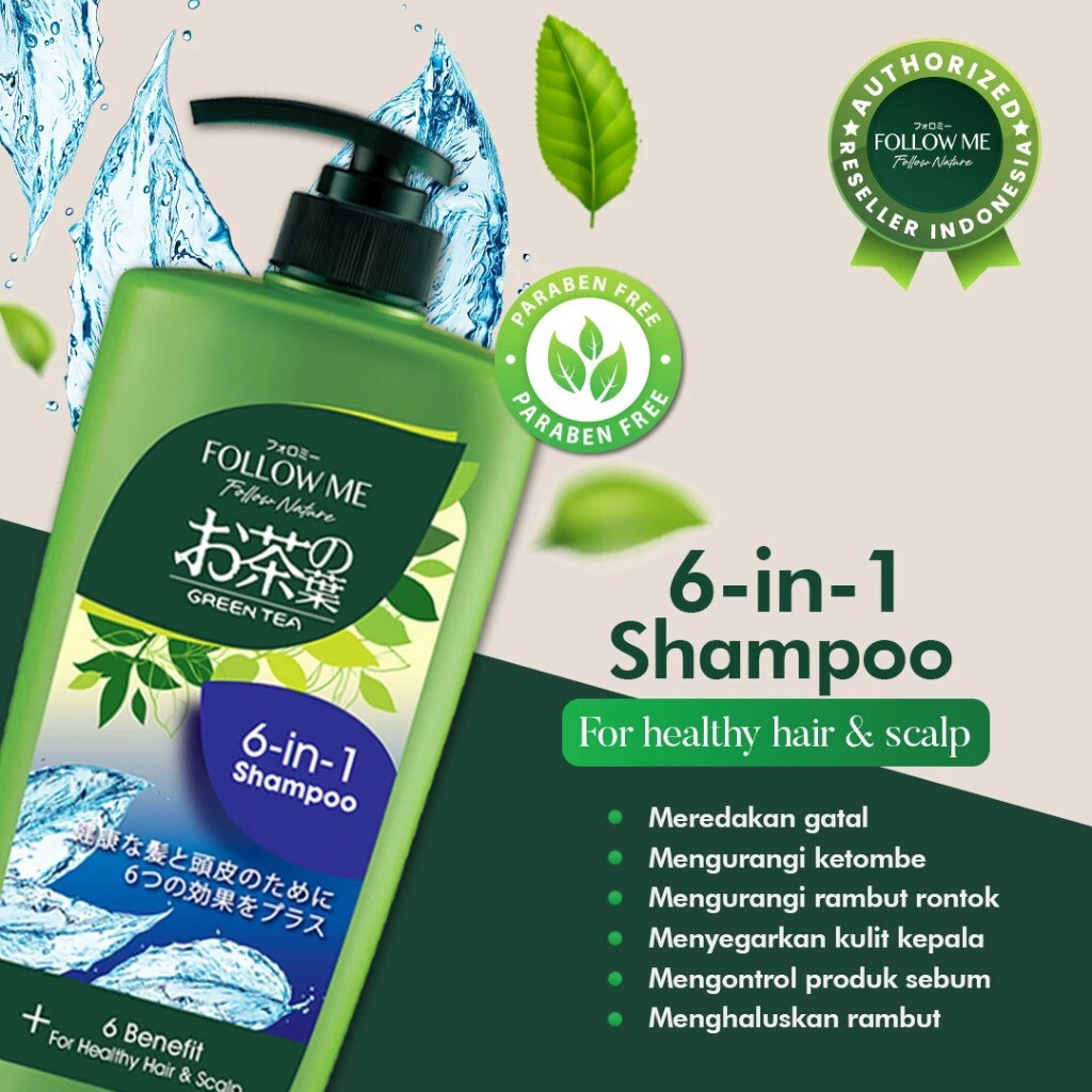 Follow me shampoo jepang