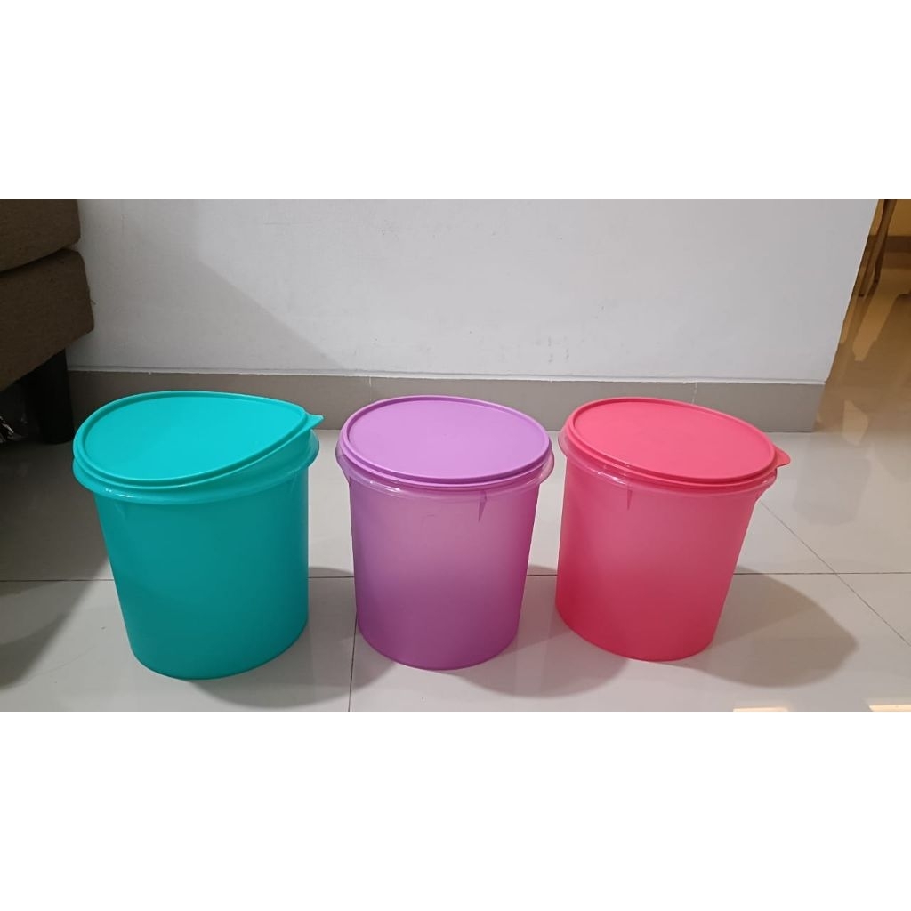 crispy canister 5 L tupperware ori