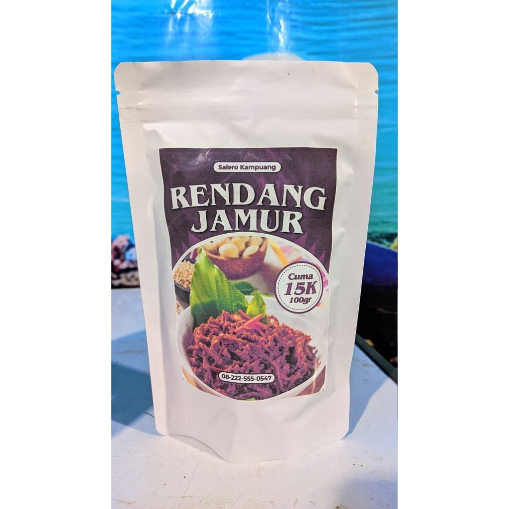 

Rendang jamur berat 100gram