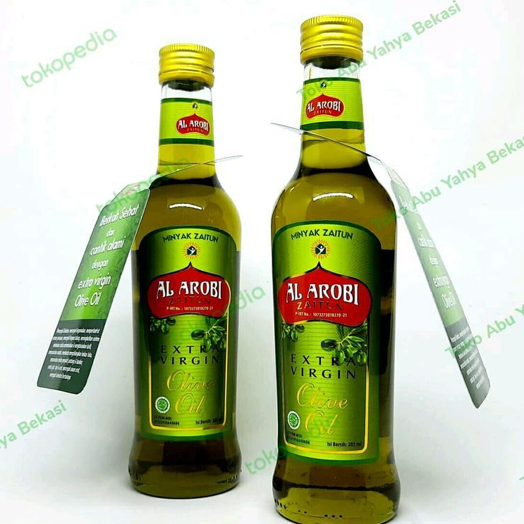 

Minyak Zaitun Al Arobi 285ml Murni Extra Virgin Untuk Rambut dan Wajah