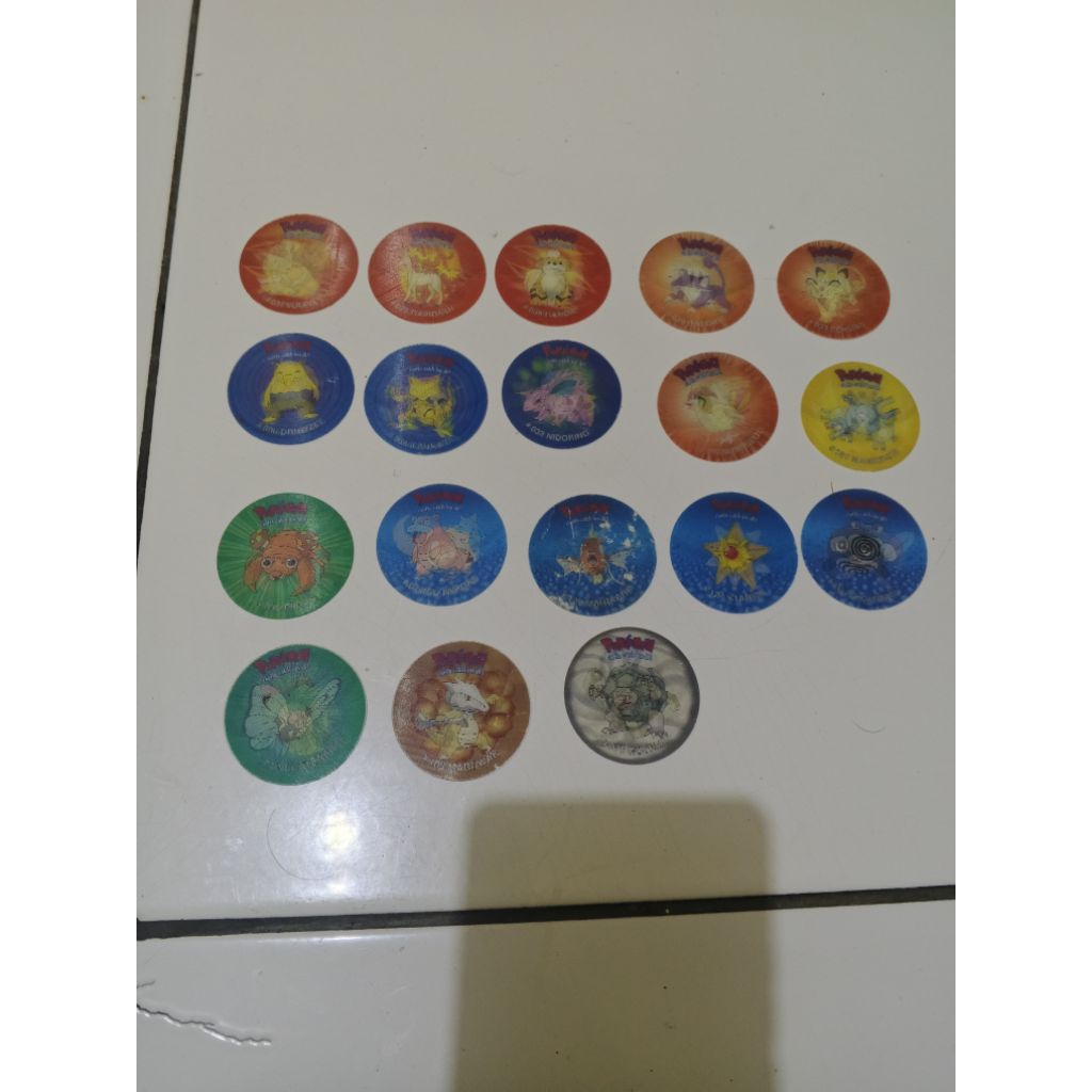 tazos pokemon 3d