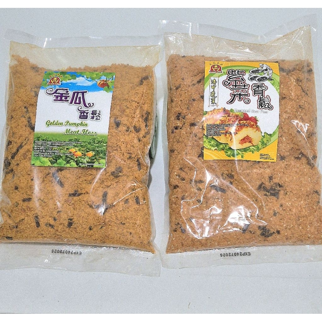 

Abon Vegetarian 1 Kg / Pumpkin Meatfloss / Seaweed Meatfloss