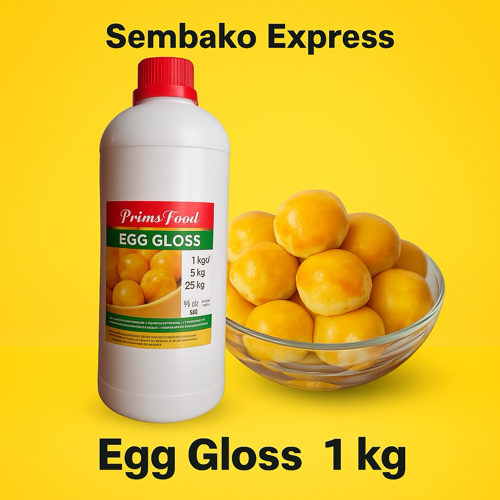 

PrimsFood Egg Gloss 1 Kg – Pengganti Olesan Kuning Telur