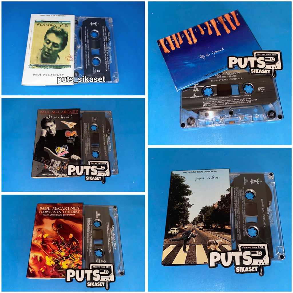 kaset pita Paul McCartney (The Beatles) - Berbagai Macam Album