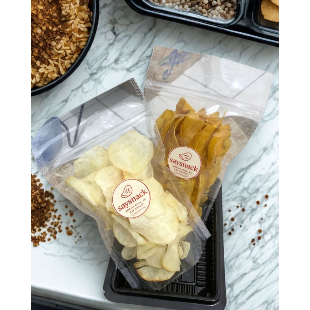 

Mix Keripik Singkong dan Keripik Pisang