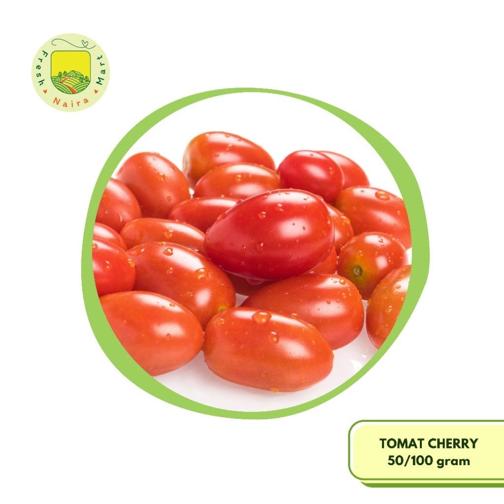 

Naira Freshmart Tomat Cherry Segar Sayuran Bandung 100 gr