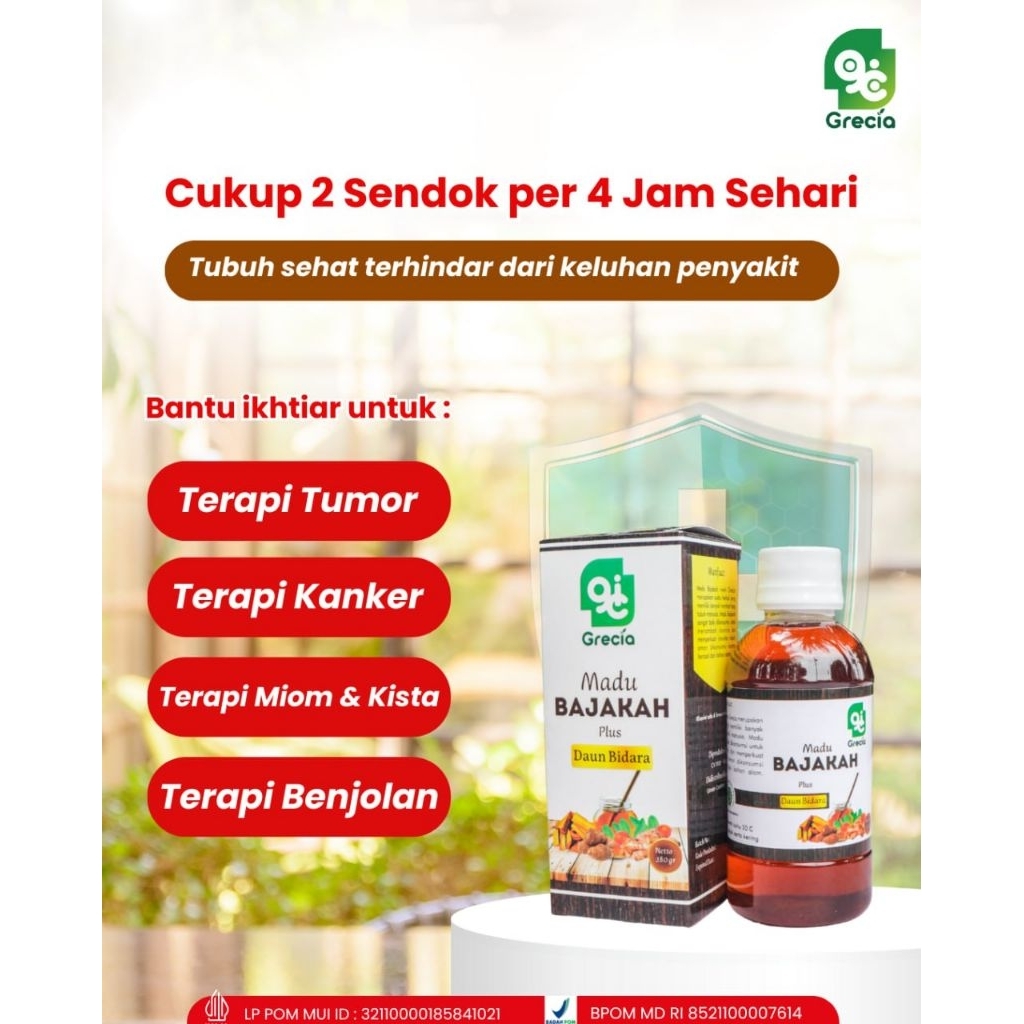 

Madu Bajakah plus Daun Bidara dari Grecia 100% original - enak