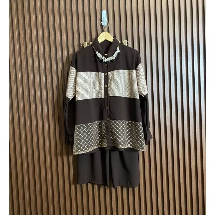 Sania one set setelan celana wanita