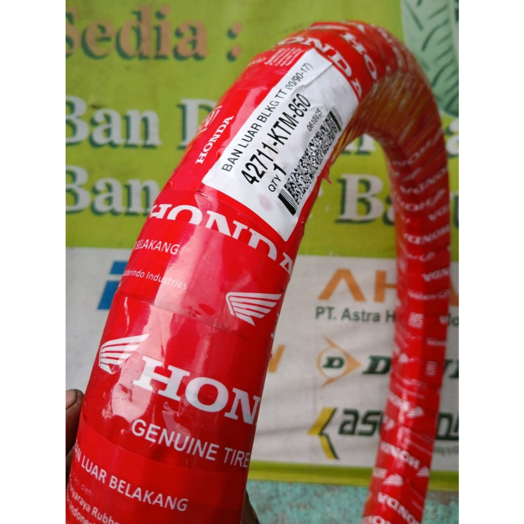 AHM Ban Luar Motor Bebek 80/90 Ring 17 Federal Tube Type Honda Supra Revo Blade Kharisma