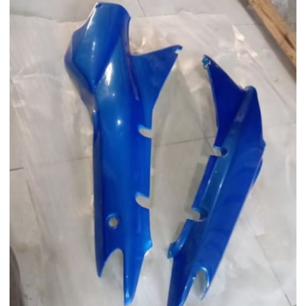 Covee body belakang motor honda supra x lama supra fit lama + bok aki Warna BIRU