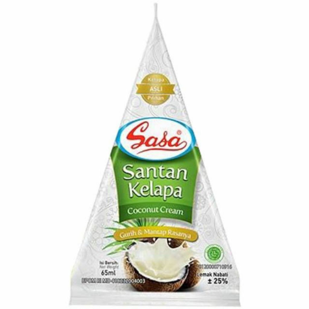 

Sasa Santan 65ml Kelapa Coconut Cream