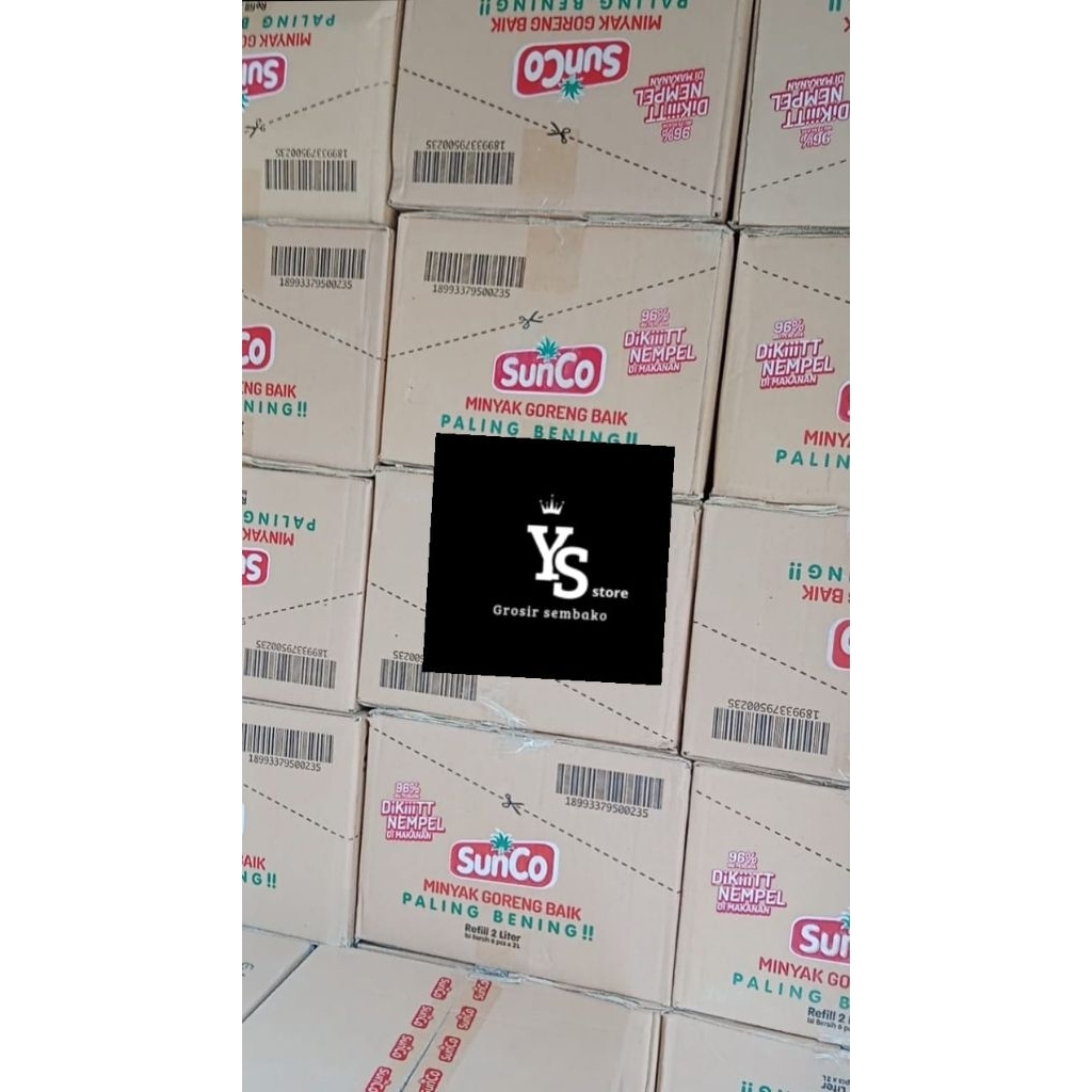 

Minyak Sunco Refill 2 Liter ( 1 Dus isi 6 pouch )