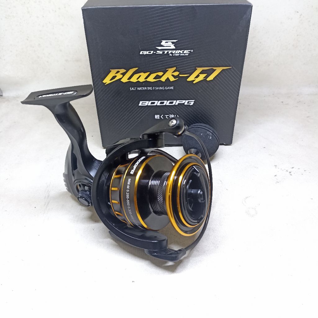 reel versus black-GT 8000 PG