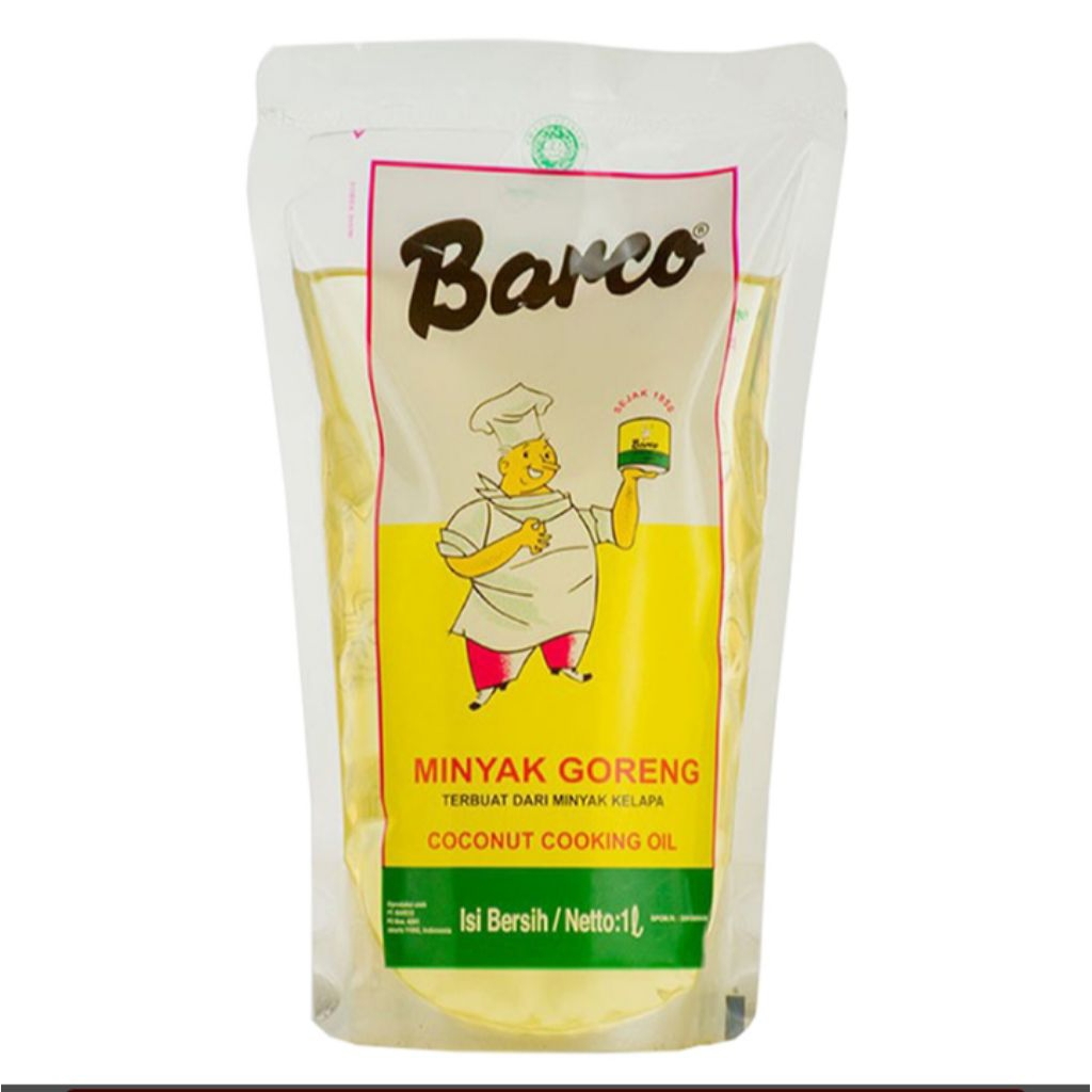 

Barco Minyak Goreng Kelapa 1 L