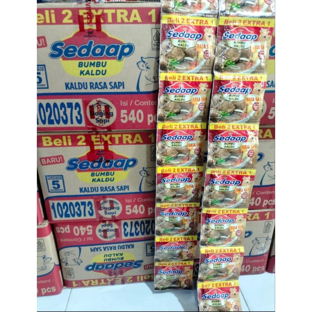 

Sedaap bumbu kaldu renteng renceng penyedap