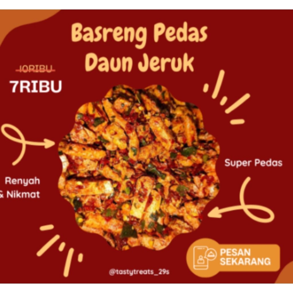 

Basreng daun keruk 1/2 Kg