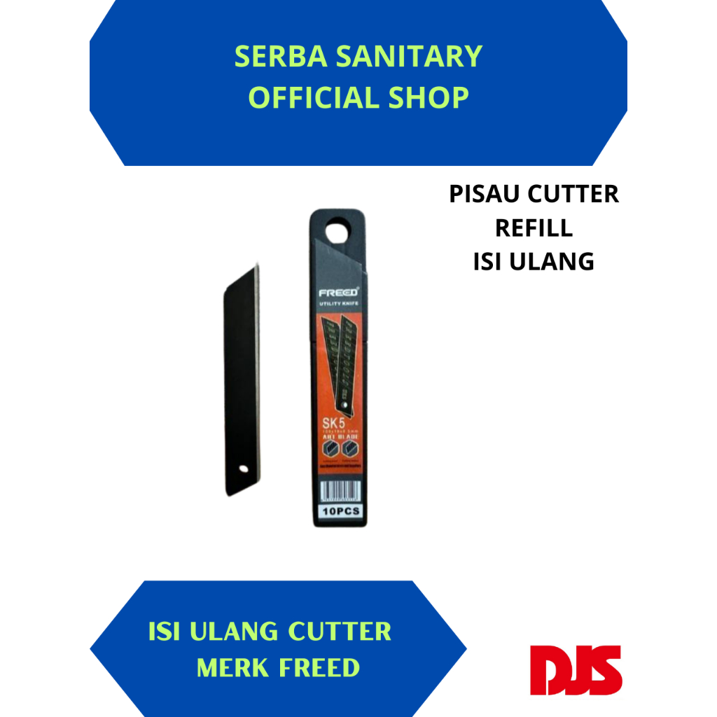 

Isi Cutter Kater Freed refill 0.5mm 1 PCS