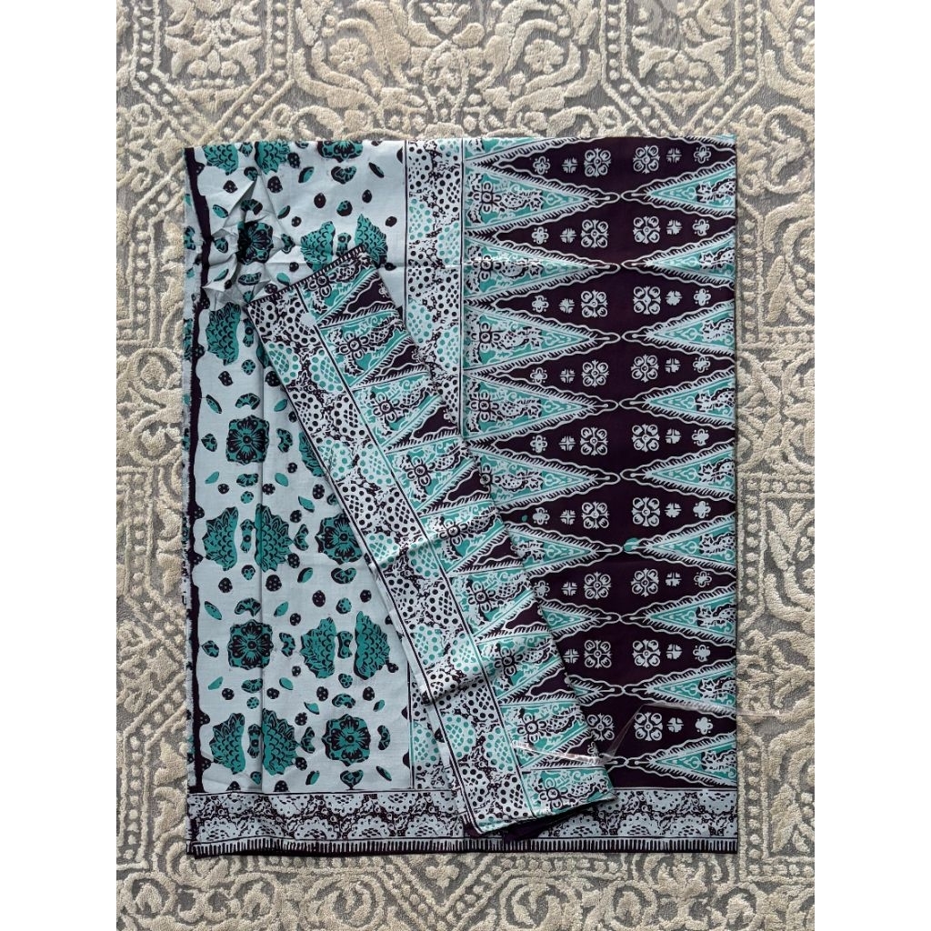 [ARbatik] Batik Jambi - Set kain + Selendang katun halus 0015