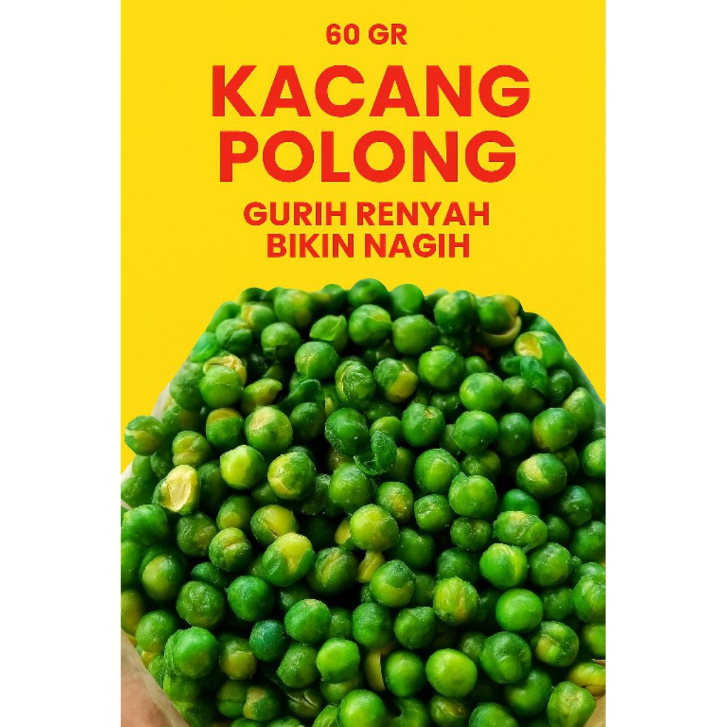 

KACANGPOLONG 60 gr //Teman asik setiap saat