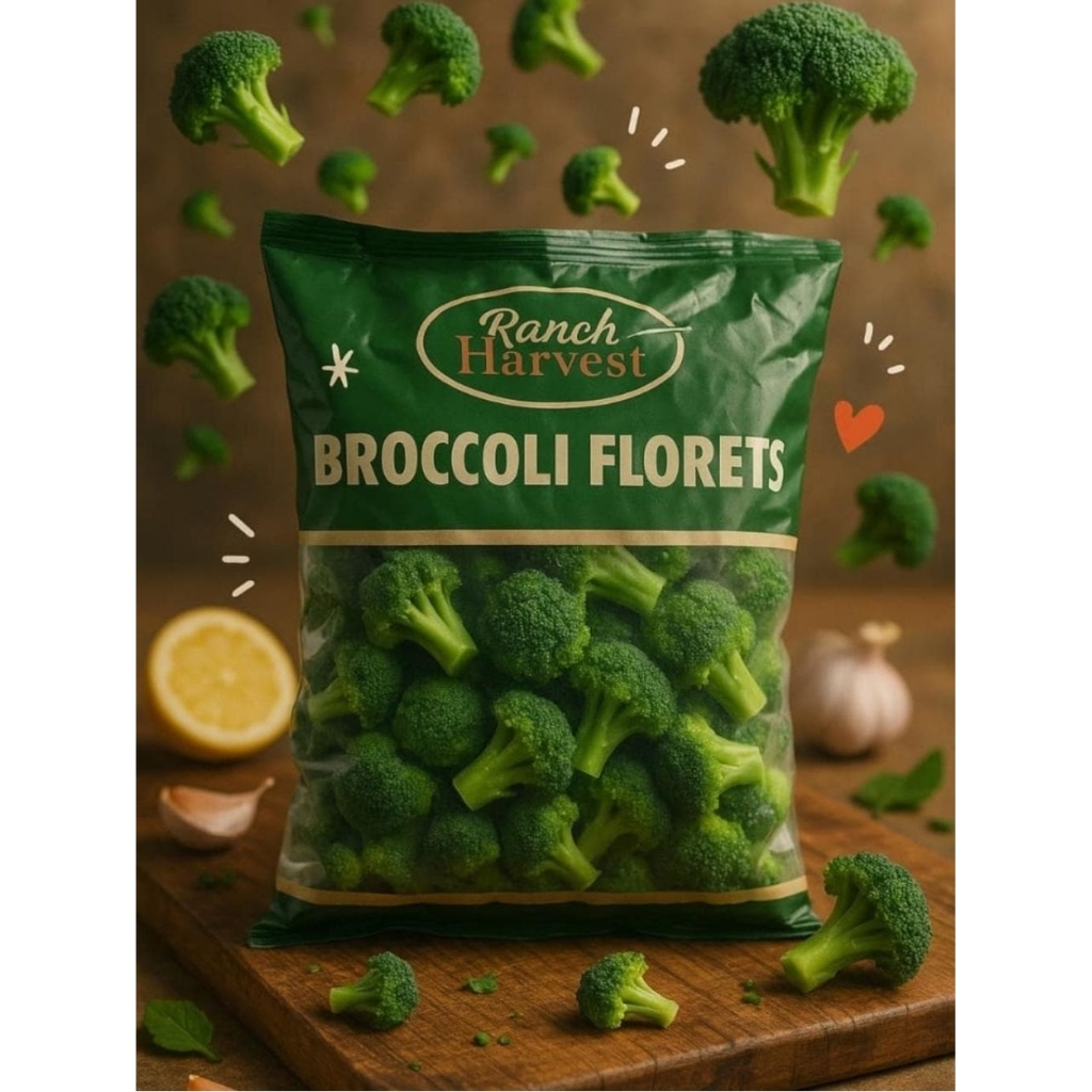 

Broccoli Froozen | Sayur Beku | Ranch Harvest | Premium | 1kg
