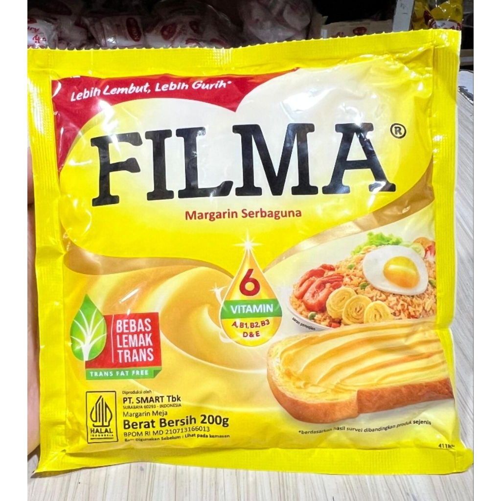 

Filma Margarin Serbaguna 200 gram / Mentega Sachet