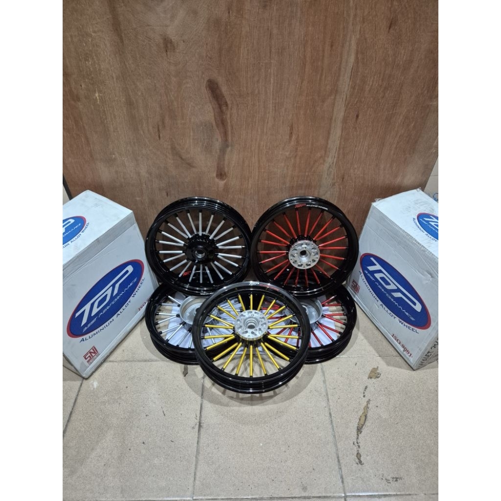 VELG BALOK TOP ANDONG TAPAK LEBAR  RING 14 VARIO 150,VARIO110,BEAT,SCOOPY,VARIO125