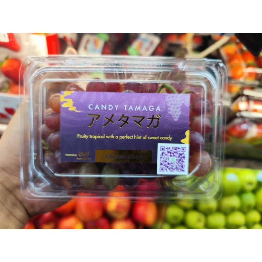 

Anggur candy tamaga super segar pack