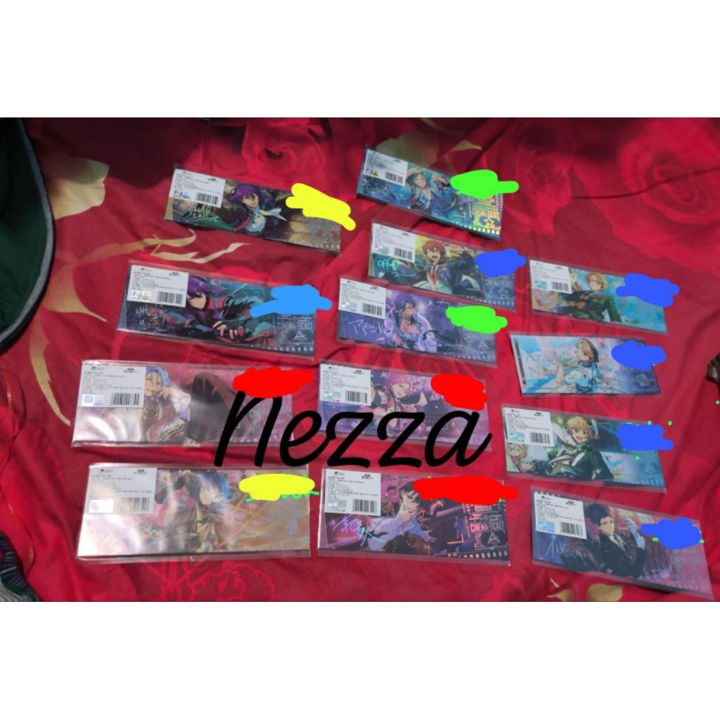 Ticket types Ensemble stars Enstars characters