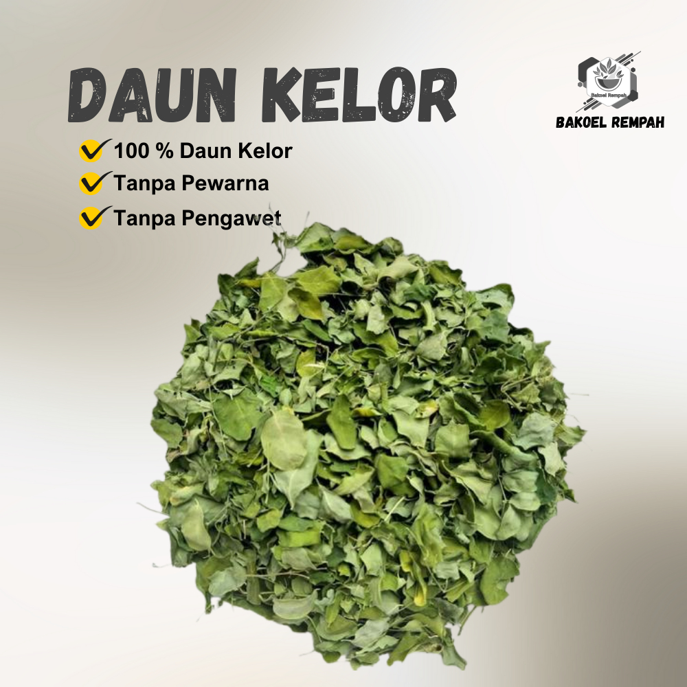 

Daun Kelor / Dried Moringa Leaves/ Teh Daun Kelor Asli - Bakoel Rempah