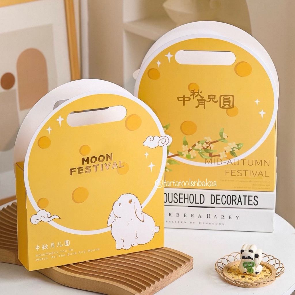 

MC025 Kotak Moon Cake 6pcs x 50-100gr | Mooncake Box isi 6 pcs