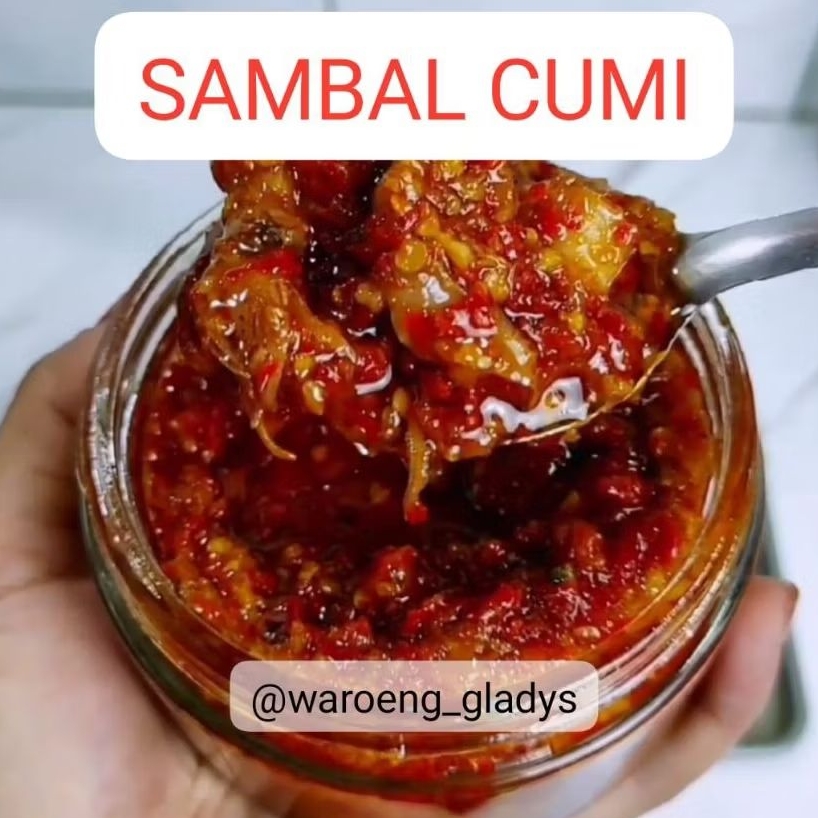 

Sambal cumi homemade 140g