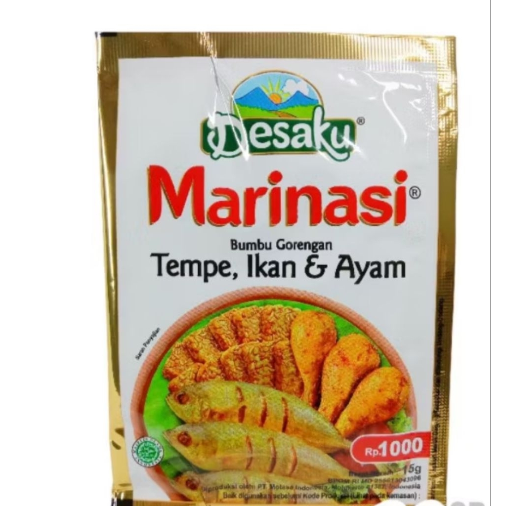 

MARINASI desaku bumbu goreng praktis dan lezat isi 12 pcs