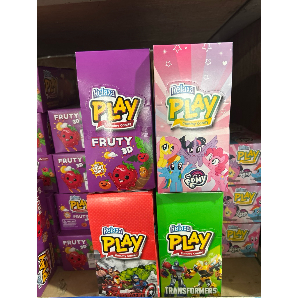 

Relaxa Play gummy Candy 12gram x 12 pcs