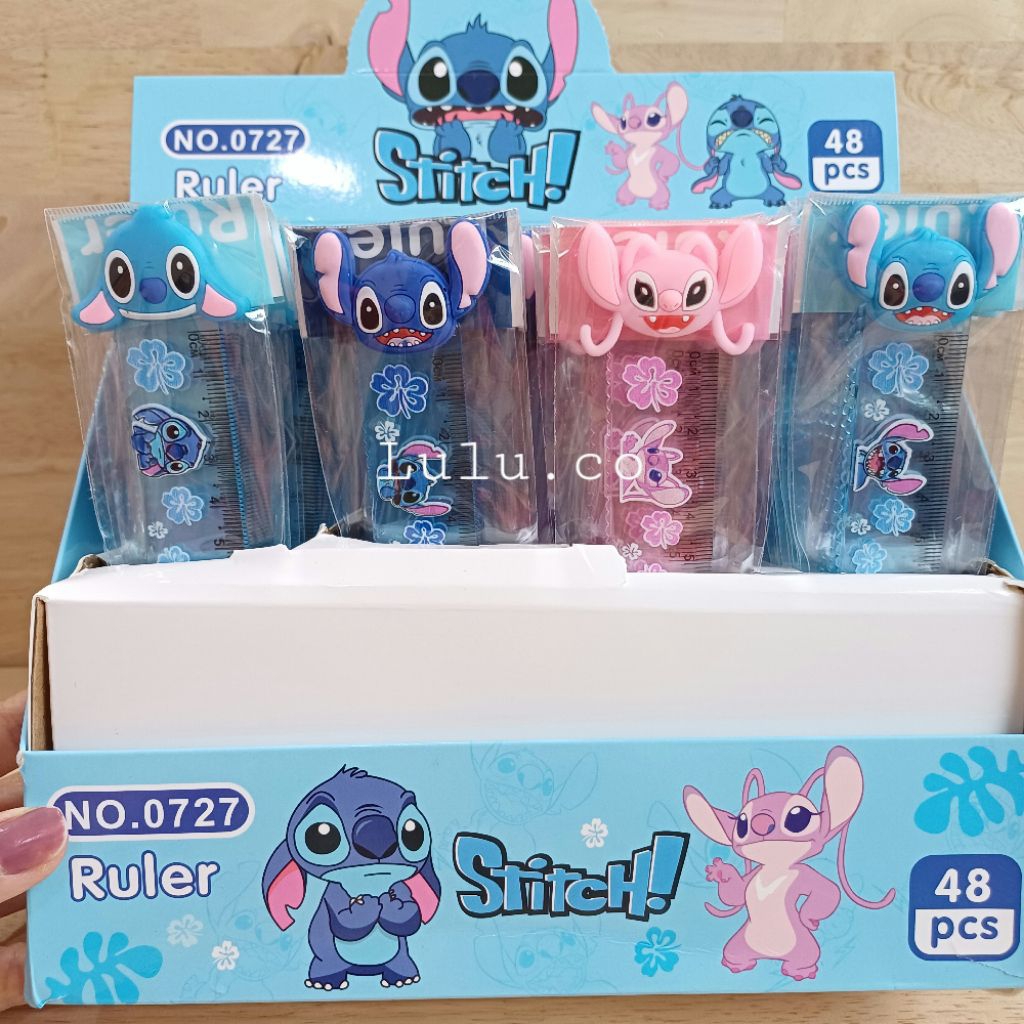 

Penggaris ruler 15cm kepala STITCH 0727