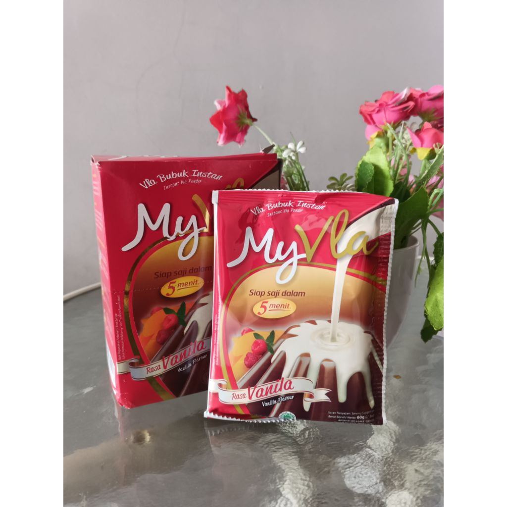 

My Vla Vanilla bubuk instan 60gr 1 sachet