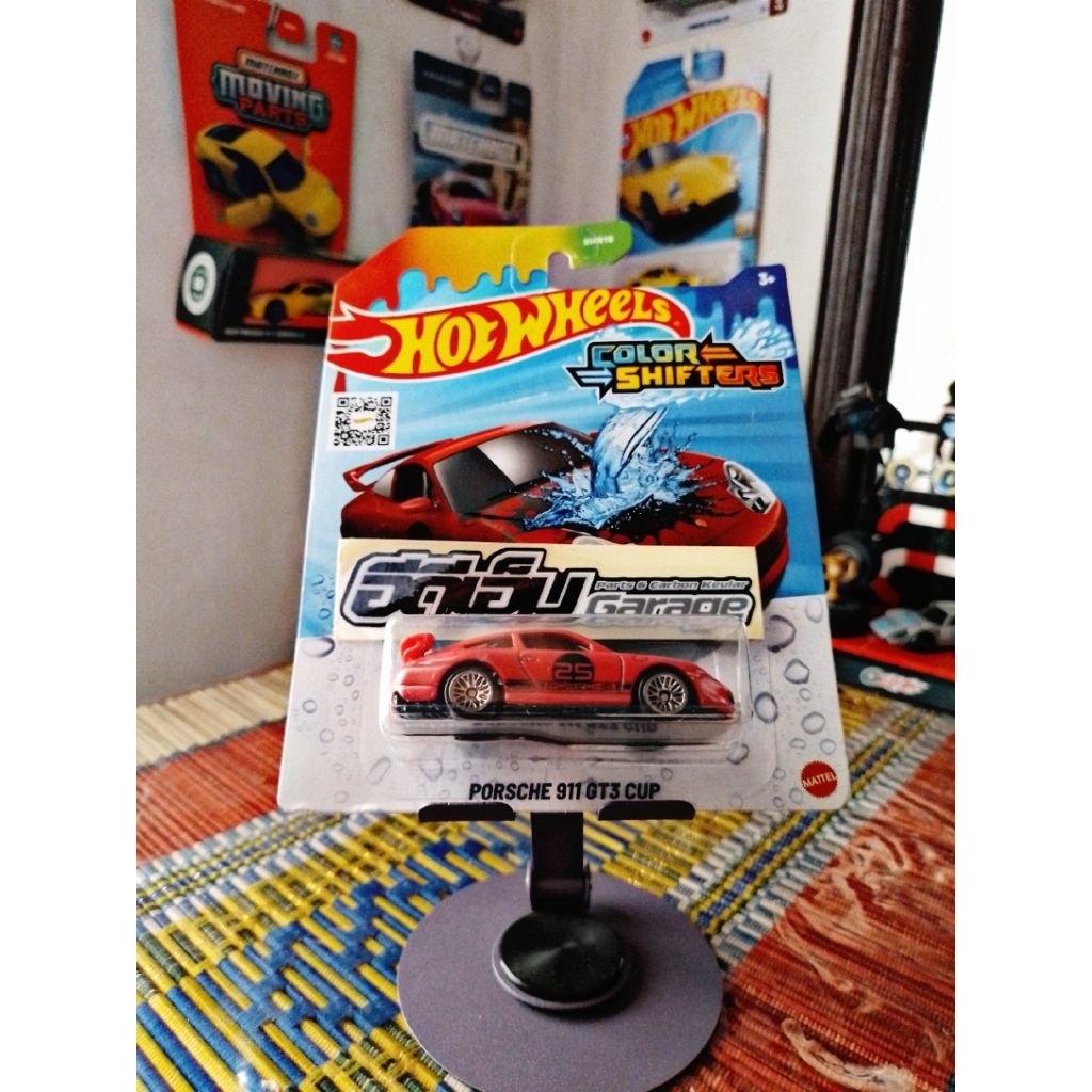 HOTWHEELS PORSCHE 911 GT3 CUP (COLOR SHIFTERS)