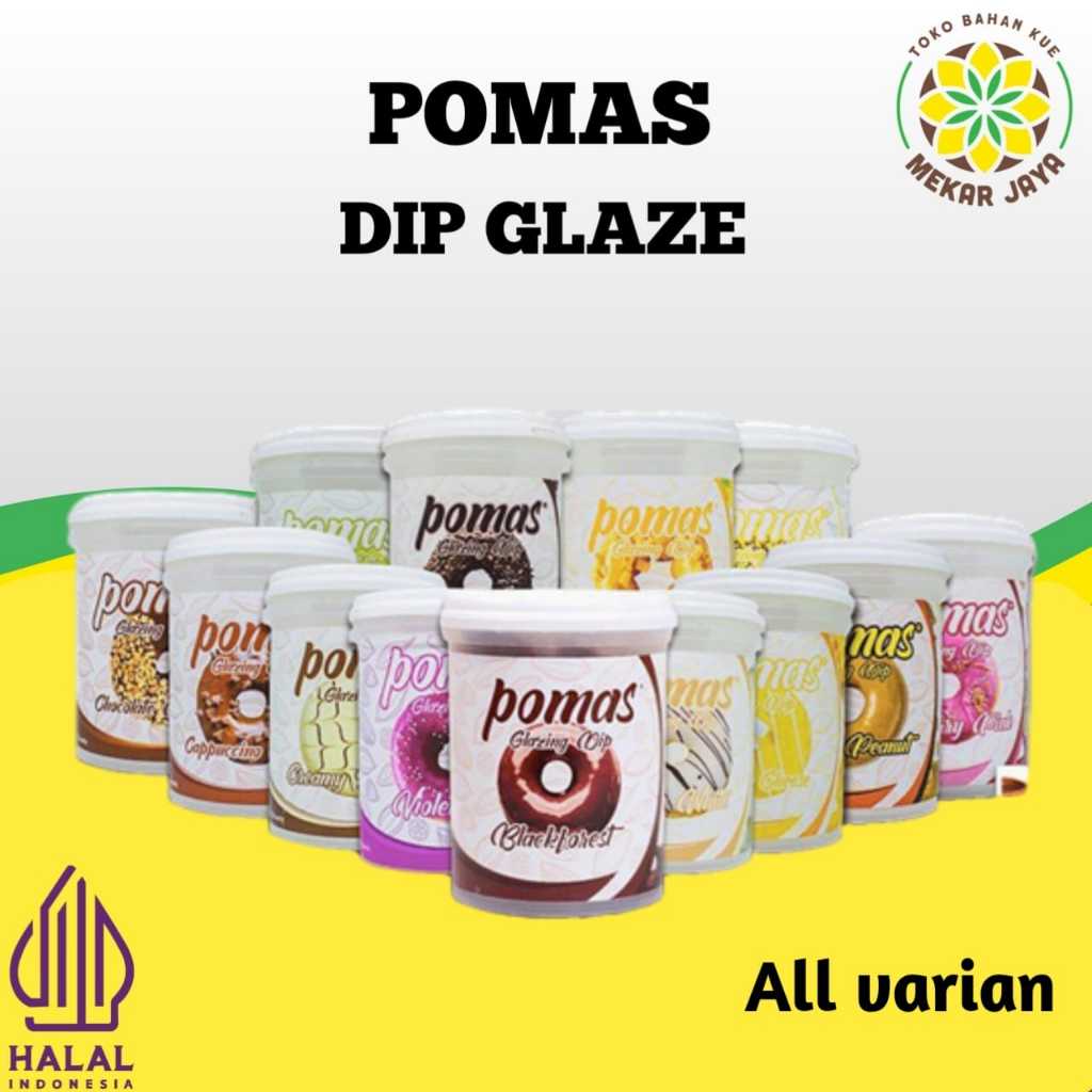 

POMAS DIP GLAZE 1KG ALL VARIANT