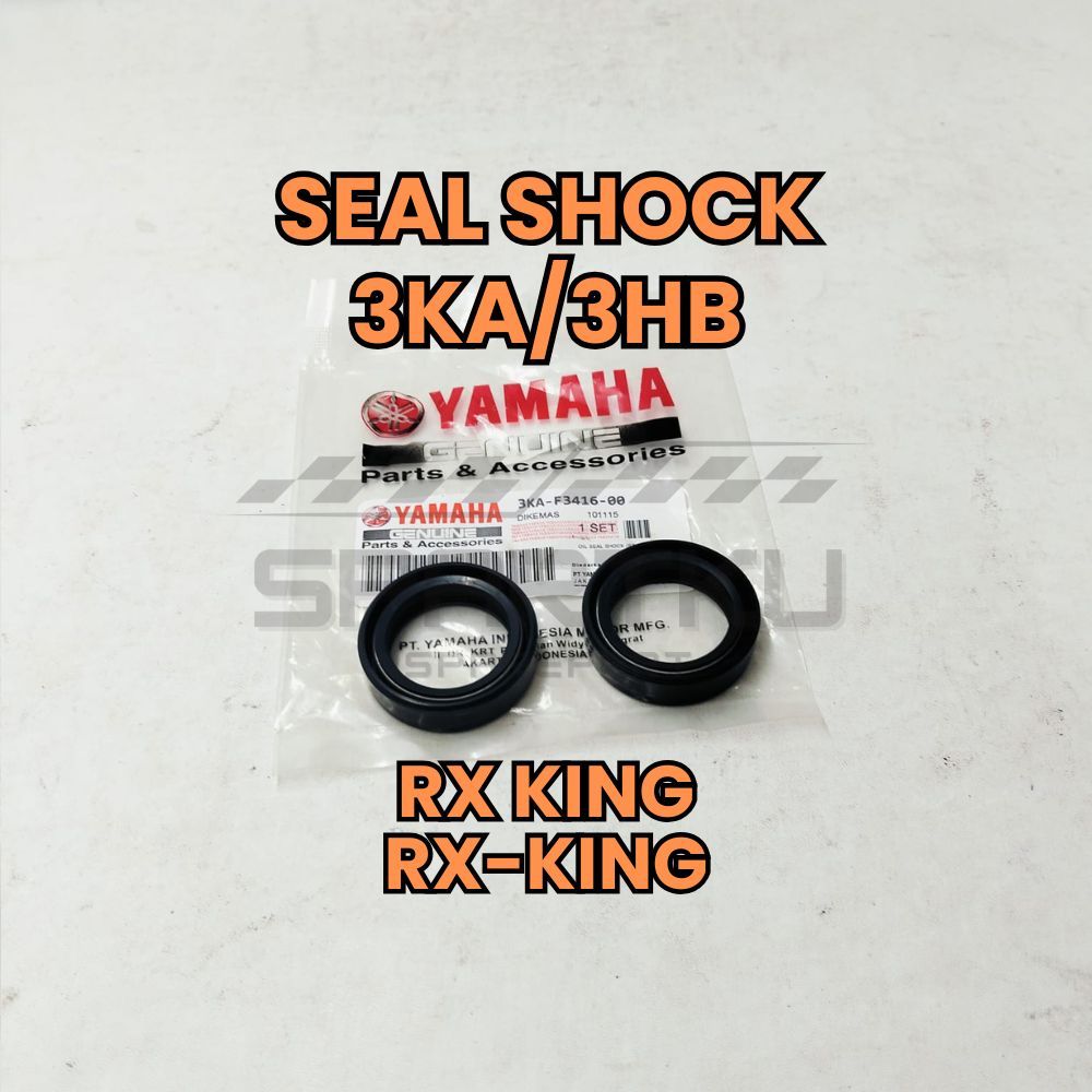 [3KA / 3HB] SEAL SIL SHOCK/SOK TABUNG DEPAN ORI ASLI YAMAHA RX KING / RX-KING