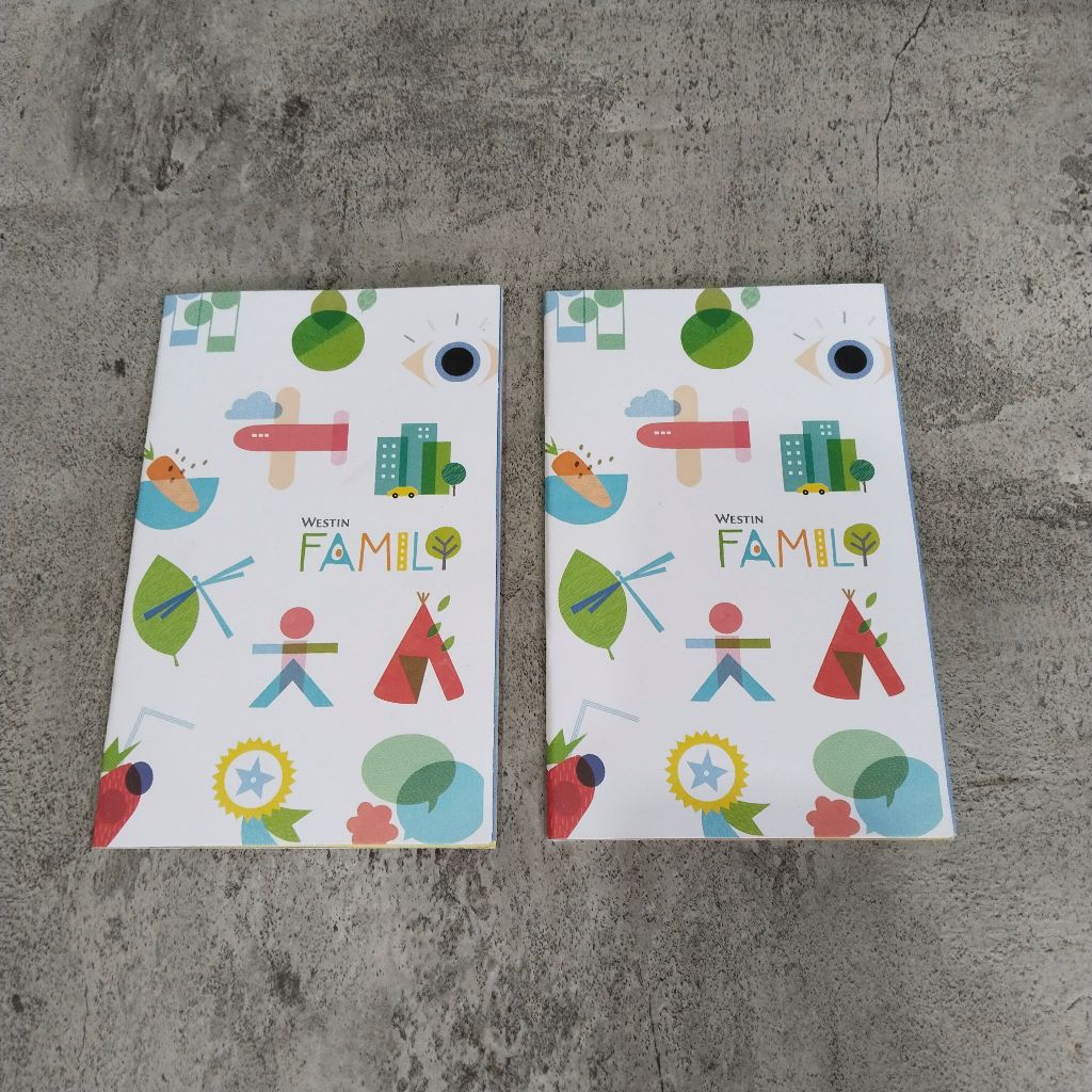 

buku aktivitas anak activity book Westin hotel Bali