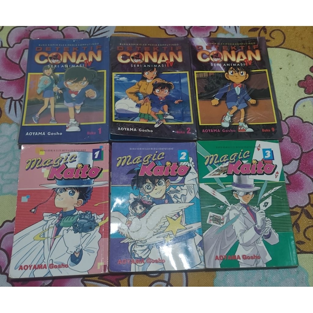 KOMIK MAGIC KAITO & DETECTIVE CONAN WARNA