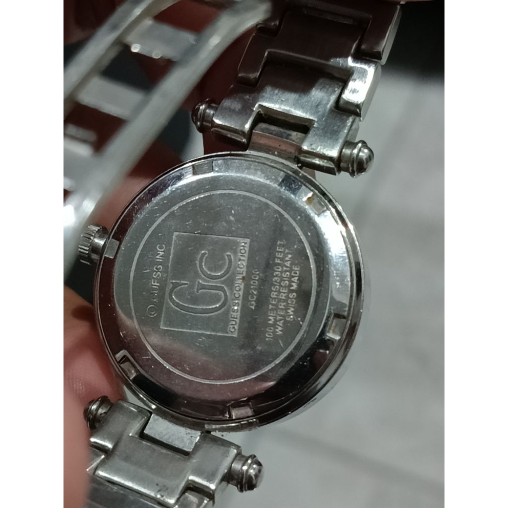Jam Tangan Guess GC Silver